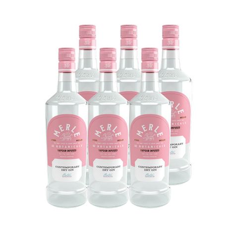 6x Gin Merle Contemporary Dry 40° 750cc-0
