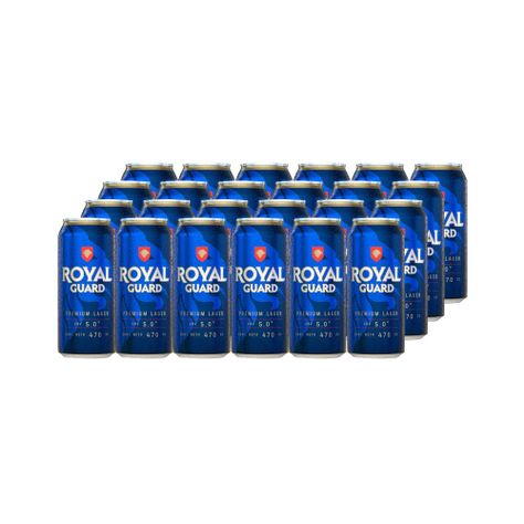 24X Cerveza Royal Guard Lata 5° 473Cc-0