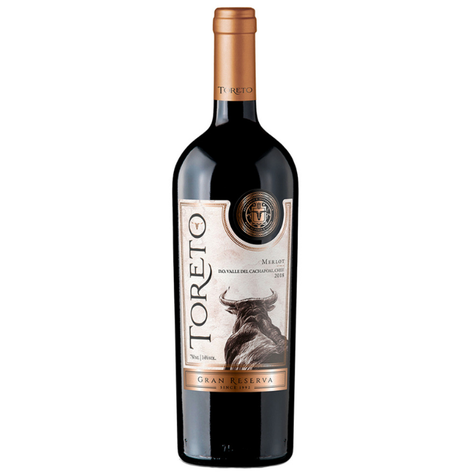 Vino Toreto Gran Reserva Merlot 14° 750cc-0