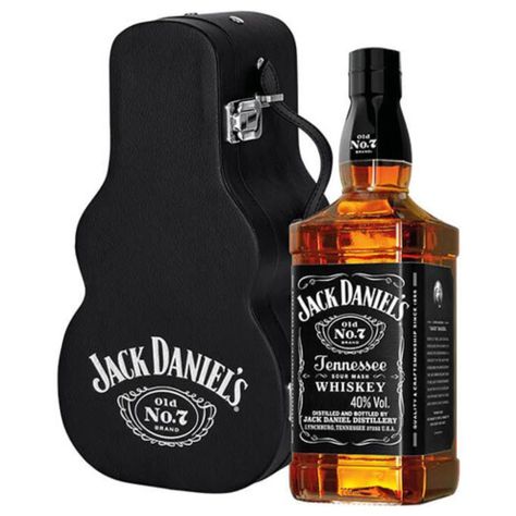 Whiskey Jack Daniel's Old Nº7 Guitar Case 750cc-0