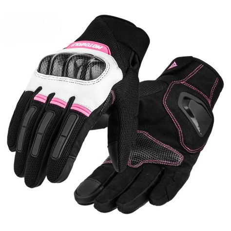 Guantes de Mujer para Motociclismo Motowolf 0330-3