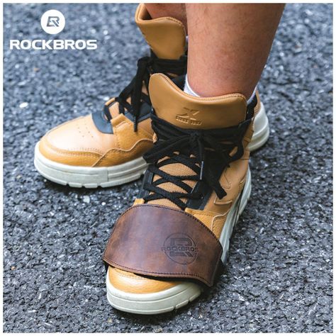 Protector cubre zapatos antiarañazos motociclismo Rockbros MTB002-4