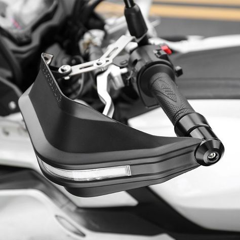 Cubre manos para motociclismo con Luces Led Motowolf 3702B-6