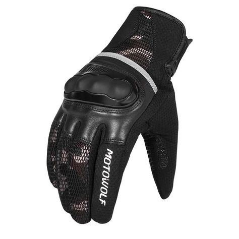 Guantes para motociclismo Camuflaje Motowolf 0310-3