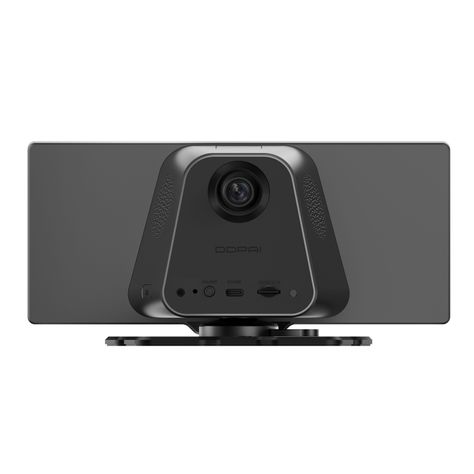 Pantalla reproductor multimedia con cámara para vehículo DDPAI M5S-6