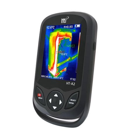 Cámara de imágenes Térmicas 320x240 HTI HT-A2 Cámara termográfica-0