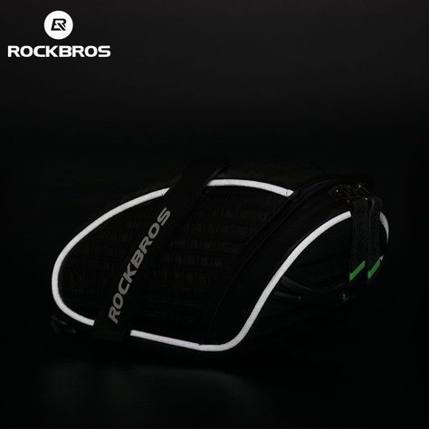 Bolso de Bicicleta impermeable trasero Rockbros C16 - Negro-6