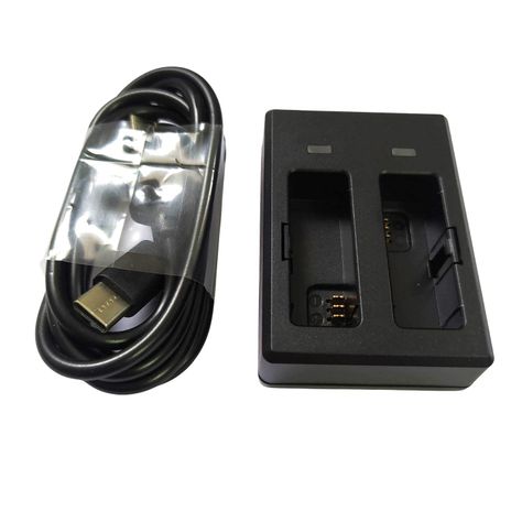 Cargador de baterías DUAL para cámaras deportivas SJCAM SJ10 y SJ11 Series-1