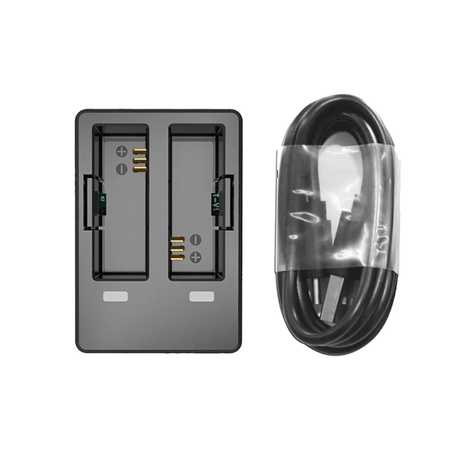 Cargador de baterías DUAL para cámaras deportivas SJCAM SJ10 y SJ11 Series-2