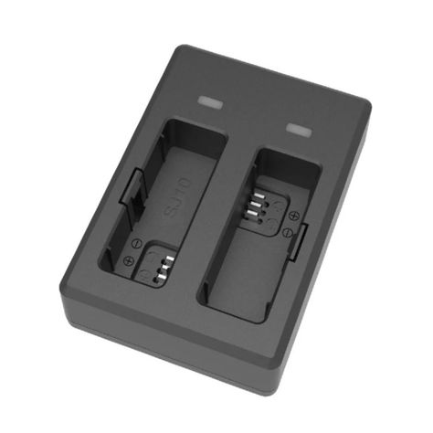 Cargador de baterías DUAL para cámaras deportivas SJCAM SJ10 y SJ11 Series-3