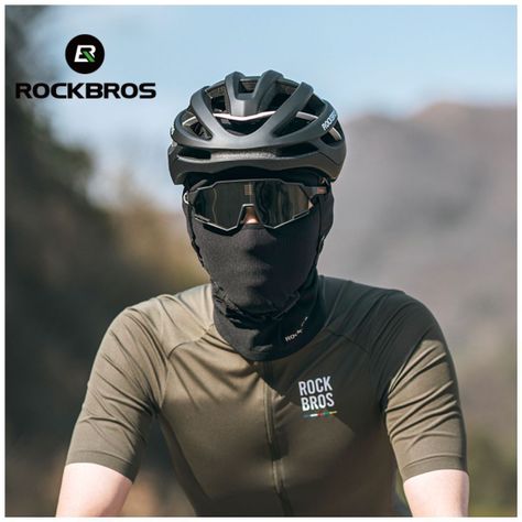 Mascara Pasamontañas ciclismo motociclismo Rockbros LF70233 larga-4