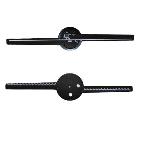 Ventilador Proyector Holográfico 3D 43 cm 224 LED-2