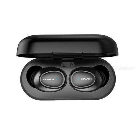 Audífonos Bluetooth Awei T16 TWS con caja de carga-2