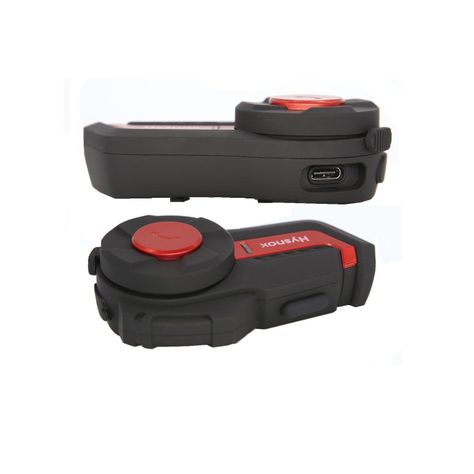 2 x Intercomunicador y manos libre Bluetooth para Moto Hysnox HY-01 1000m-0