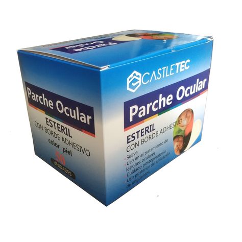 PACK 2 cajas de Parche Ocular Total 100 unid Piel-0