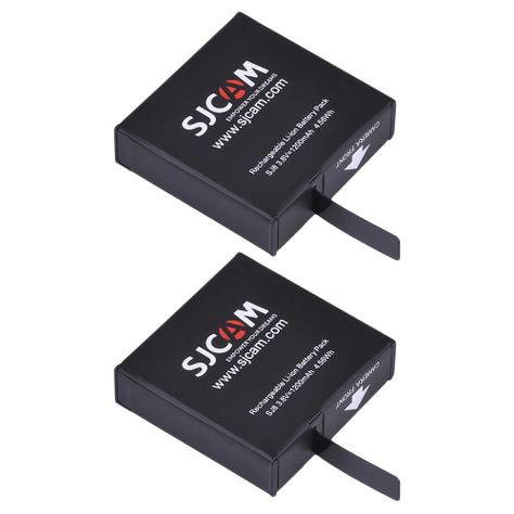 Cargador de baterías DUAL + 2 baterias para cámaras deportivas Sjcam SJ8-3