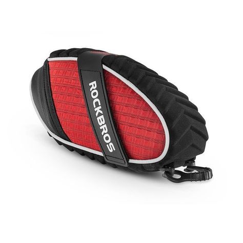 Bolso de Bicicleta impermeable trasero Rockbros C16 - Rojo-0