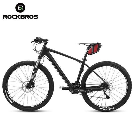 Bolso de Bicicleta impermeable trasero Rockbros C16 - Rojo-6