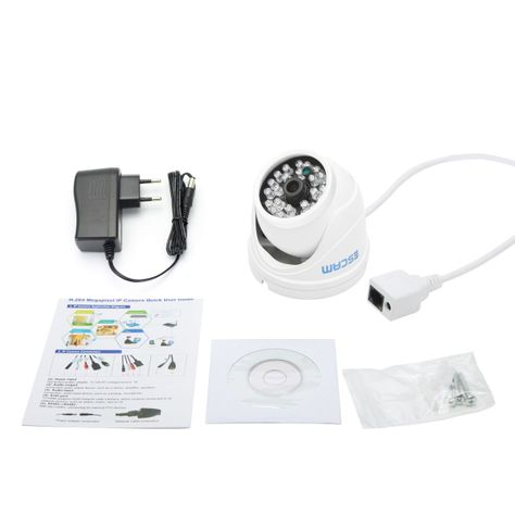 Cámara IP de Red Escam QD520 HD Registro en Nube-8