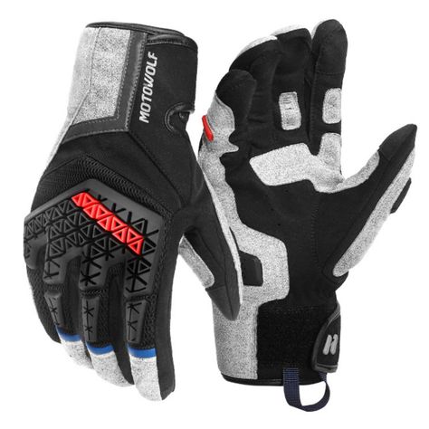 Guantes para motociclismo Motowolf 0338-0