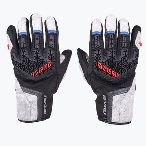 Guantes para motociclismo Motowolf 0338-1