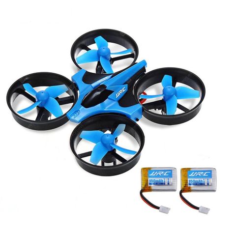 Dron JJRC H36 2.4GHz Gyro RC Quadcopter 2 BATERIAS - Azul-0
