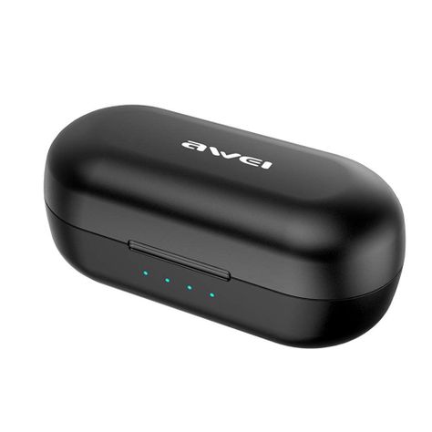 Audífonos Bluetooth Awei T13 TWS con caja de carga-2