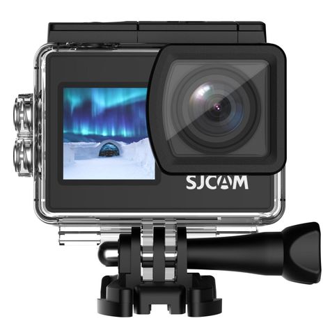 Pack Cámara Deportiva SJCAM SJ4000  4k 16MP Doble Pantalla más 2 Baterías-5