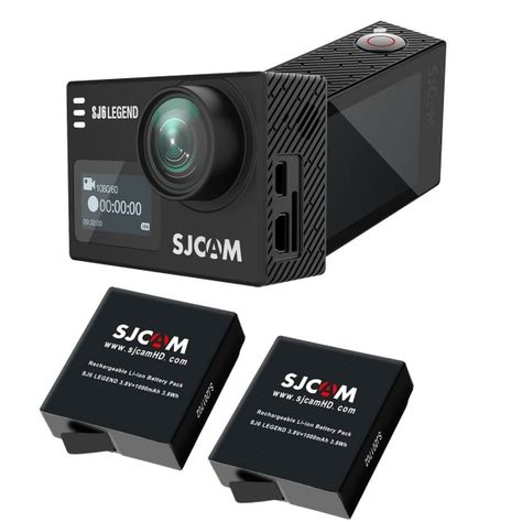 Pack Cámara Deportiva SJCAM SJ6 LEGEND 4K Wifi Estabilizador giroscópico más 2 Báterías-4
