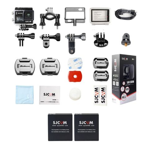 Pack Cámara Deportiva SJCAM SJ6 LEGEND 4K Wifi Estabilizador giroscópico más 2 Báterías-5