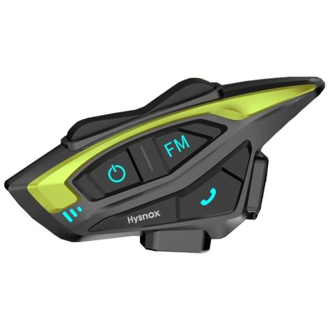 Intercomunicador y manos libre Bluetooth para Moto Hysnox Shark 02 1000m-0