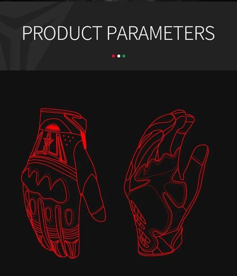 Guantes de para Motociclismo Motowolf 0304-9