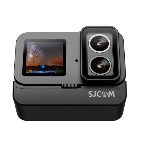 Cámara Deportiva SJCAM SJ20 doble lente 20MP 4K GYRO Wifi Impermeable 30M + reloj-4
