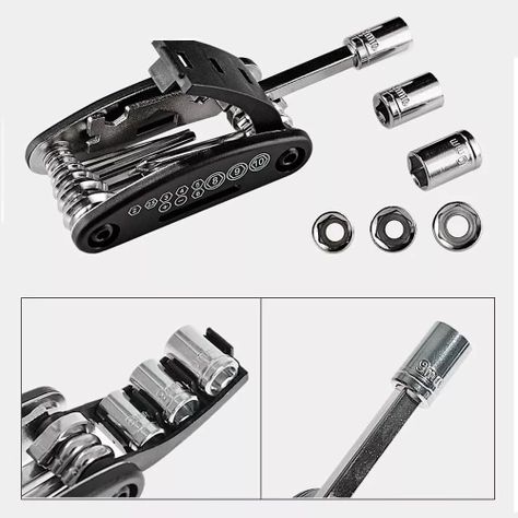 Set de herramientas multifuncional 16 en 1 Rockbros GJ1601-1