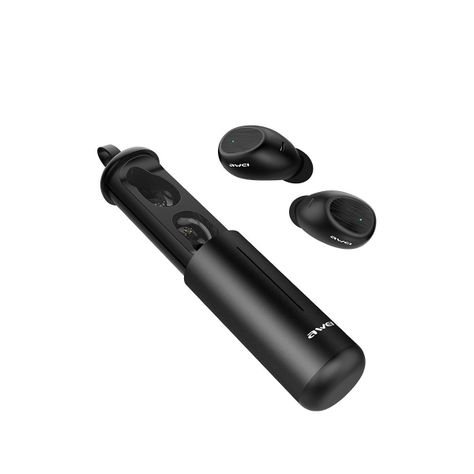 Audífonos Bluetooth Awei T55 TWS con caja de carga-4