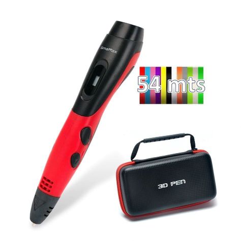 Lapiz impresora 3D Smaffox SM-01 + 54M + Estuche-0