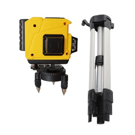 Nivel Laser 12 líneas 360 Horizontal y vertical Binli BL12 + Tripode 1,2m-0