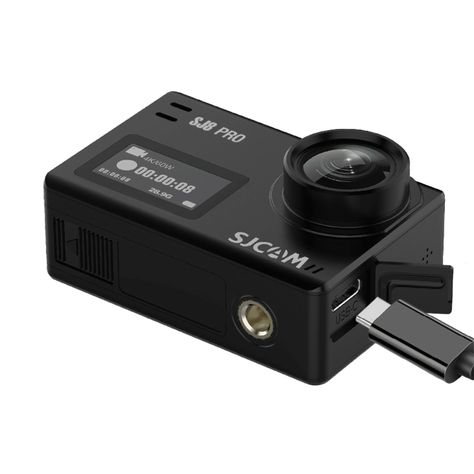 Pack Cámara Deportiva SJCAM SJ8 PRO 4K 60FPS Dual 5G Estabilizador giroscópico 2 Baterias-6