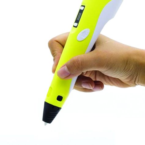 Boligrafo de impresión 3D ABS 3D PEN-2  RP100B LCD 1,75 mm - Amarillo-1