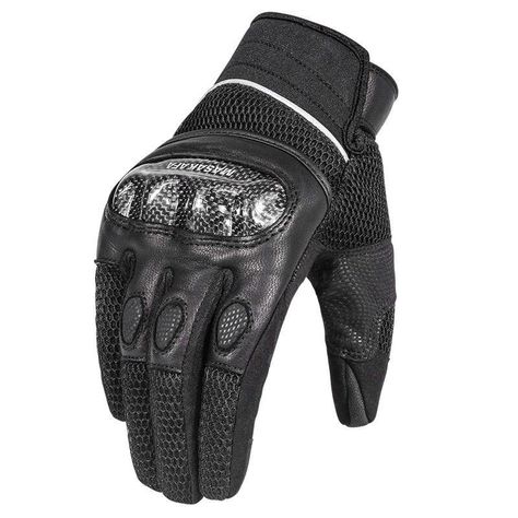 Guantes deportivos para motociclismo Masakafa 0319 - Negro-0