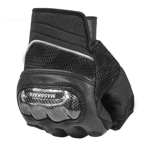 Guantes deportivos para motociclismo Masakafa 0319 - Negro-1