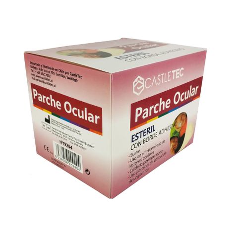 PACK 2 cajas de Parche Ocular Infantil Total 100 un. Blanco-3