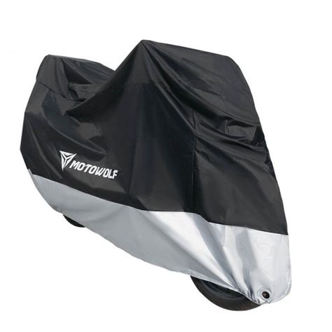 Cobertor de moto Universal Motowolf 0802B Tela de grosor 210D (Mayor Resistencia) - XL-2