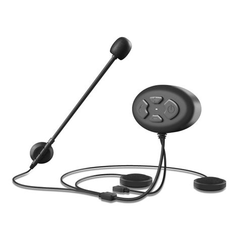 Intercomunicador y manos libres Bluetooth para moto DK12-1