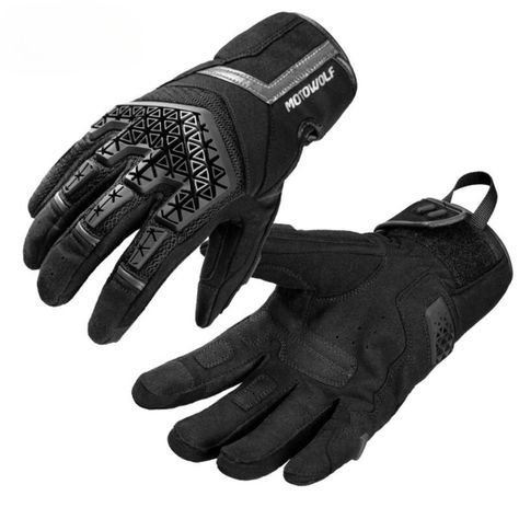 Guantes para motociclismo Motowolf 0338-2