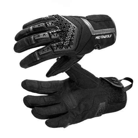 Guantes para motociclismo Motowolf 0338-4