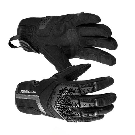 Guantes para motociclismo Motowolf 0338-5