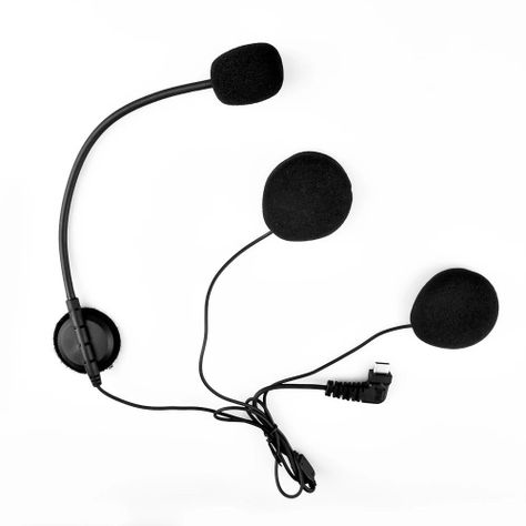 Set Repuesto Audifonos Microfono Para Intercomunicador Bt-s2-3