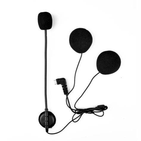 Set Repuesto Audifonos Microfono Para Intercomunicador Bt-s2-1