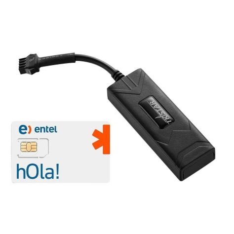 Rastreador GPS para vehículo con relé corta corriente Tkstar TK806 4G configurado con SIM-0
